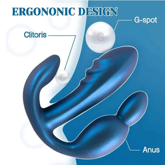 Vibrador doble a control Bali BU2R2RL