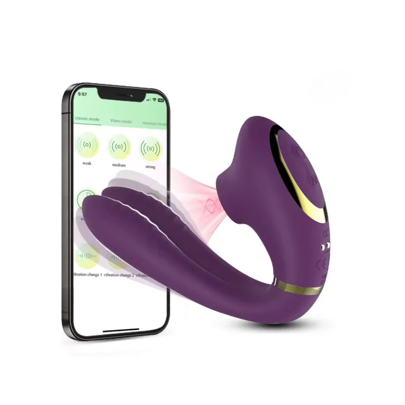 Succionador y vibrador con APP Bombay AVB337PU