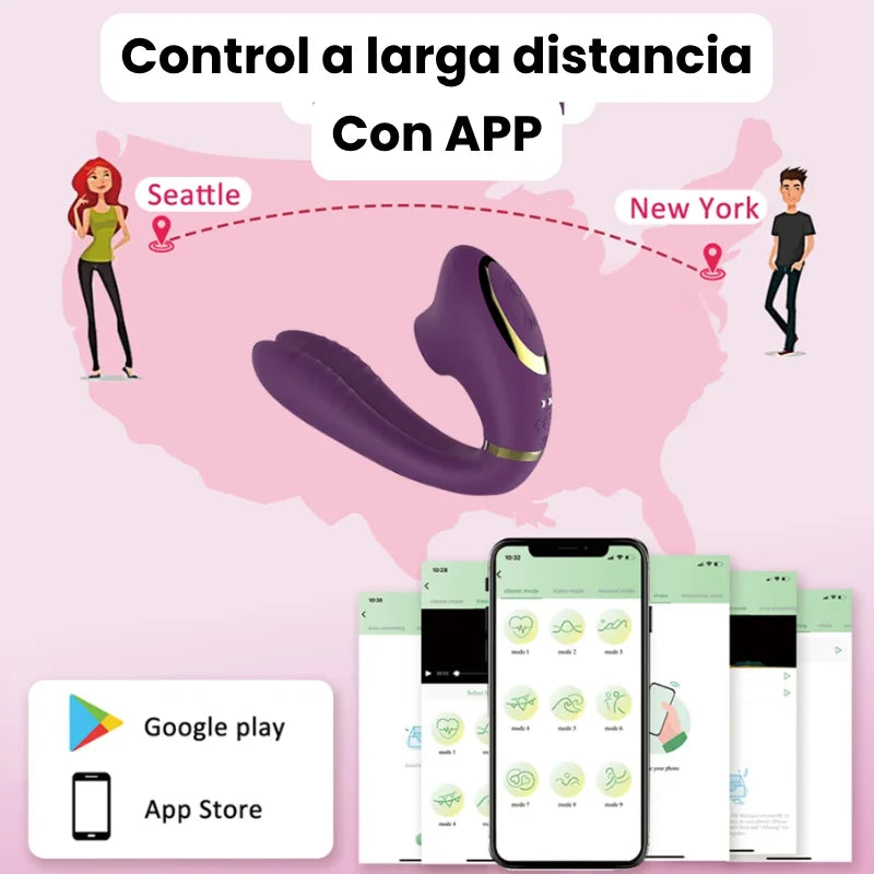 Succionador y vibrador con APP Bombay AVB337PU