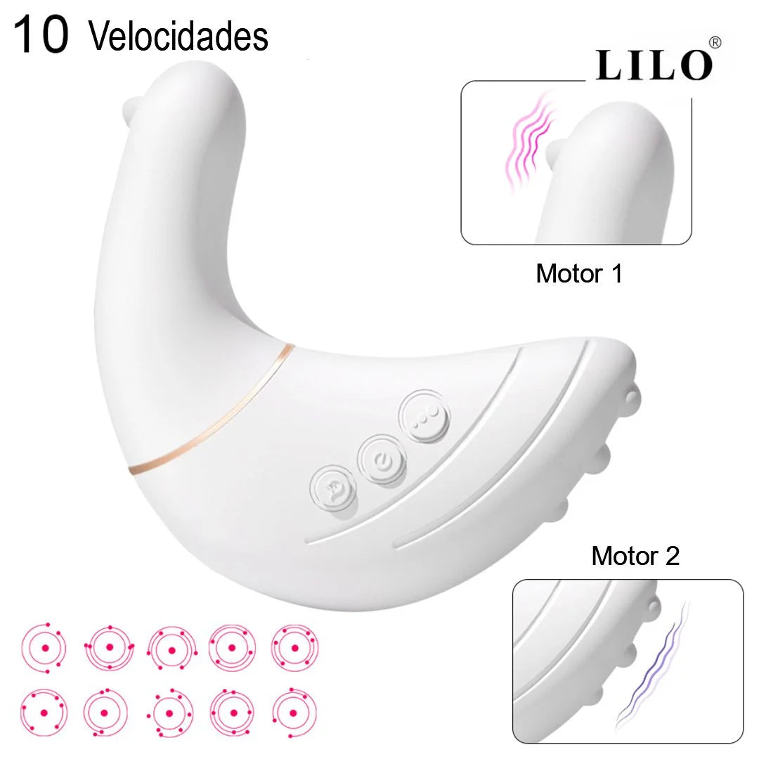 Vibrador doble motor Pigeon LILO LL-B2218