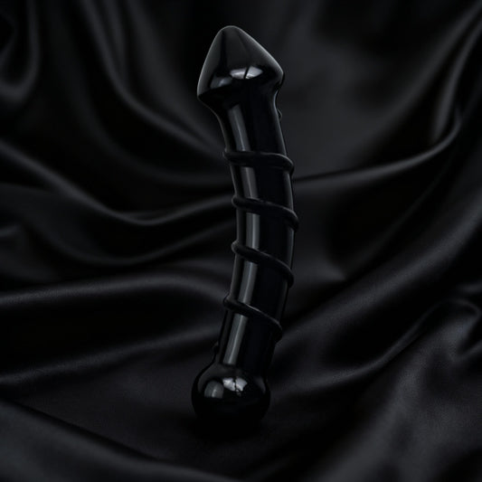 Dildo GlassRomance LOVETOY GS05bk